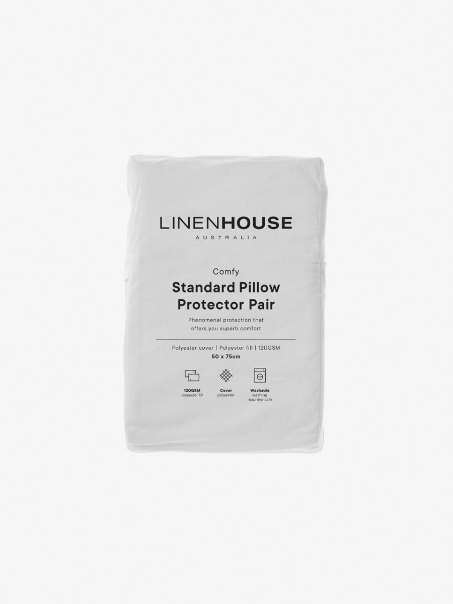 Pillow - Protector Comfy Set 80 GSM Linen House