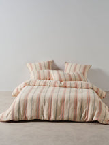 Quilt Cover Set - Coolum Papaya Linen House - King Orange
