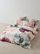 Quilt Cover Set - Ellie Linen House - Queen Pink
