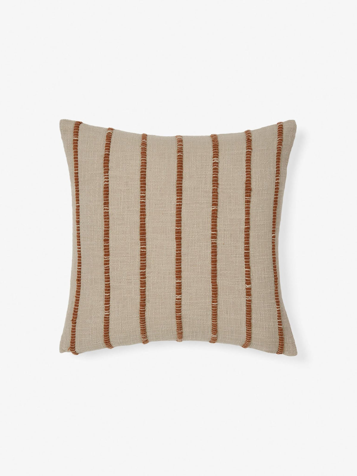 Cushion - Elton Ginger 48 x 48cm Linen House - 48cm x 48cm Brown