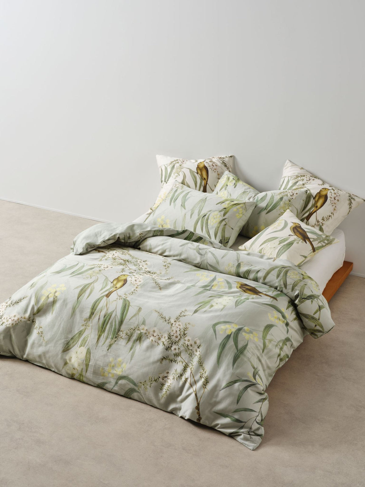 Quilt Cover Set - Eppalock Linen House - Double Green