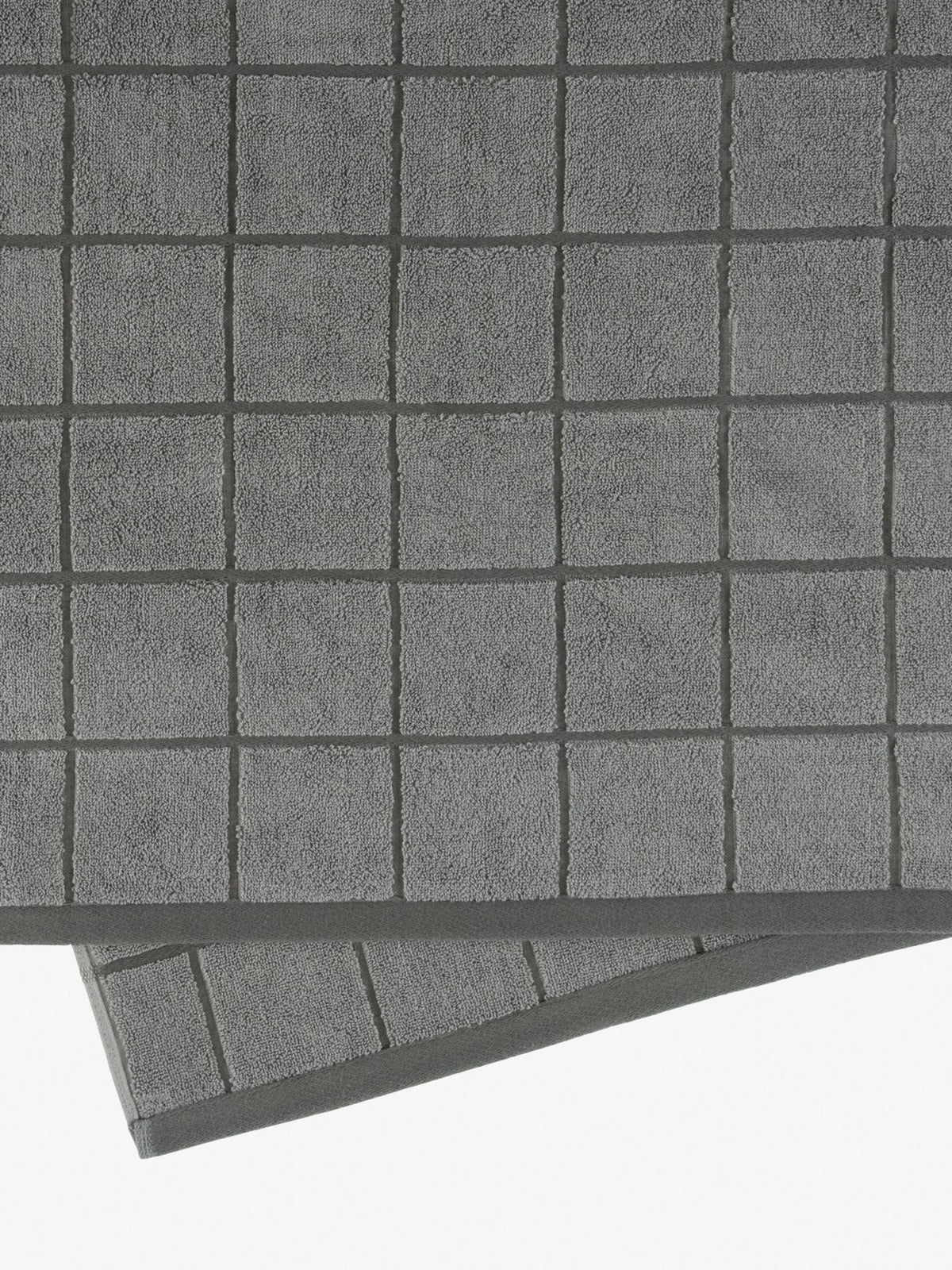 Face Washer - Geneva Linen House - 68cm x 137cm Charcoal