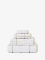 Face Washer - Geneva Coconut Linen House - 68cm x 137cm White
