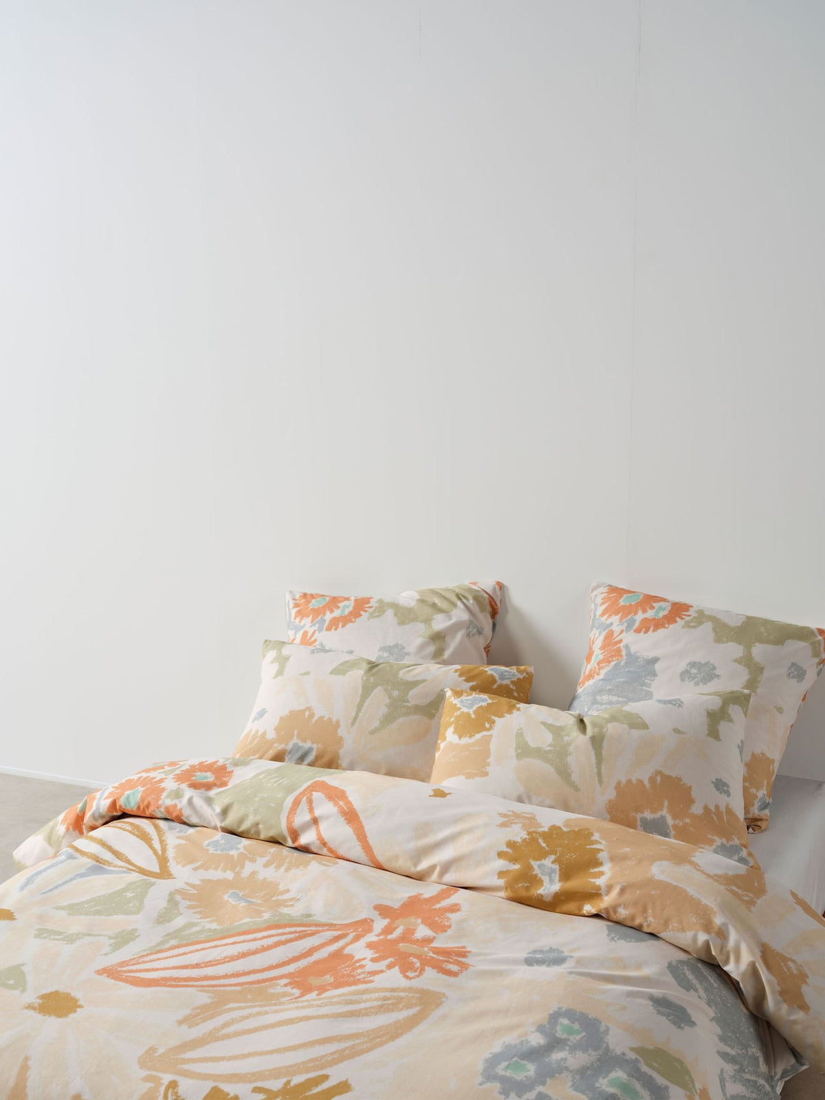 European Pillowcase - Gigi Linen House - 65cm x 65cm Orange