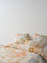 European Pillowcase - Gigi Linen House - 65cm x 65cm Orange