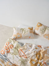Quilt Cover Set - Gigi Linen House - Double Orange
