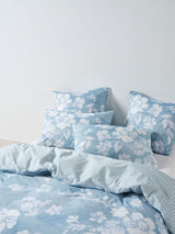 Quilt Cover Set - Kayla Linen House - Queen Blue