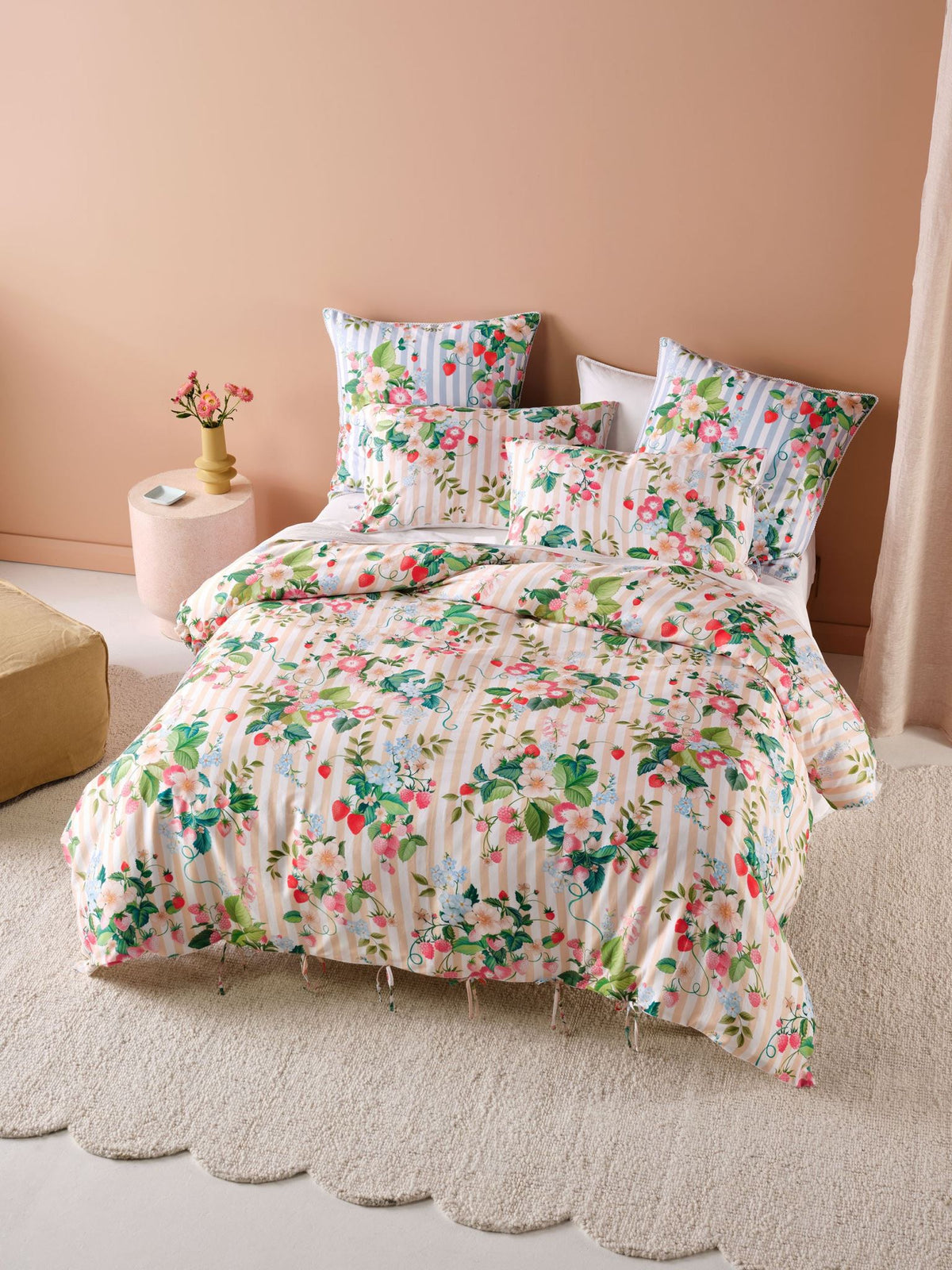 Quilt Cover Set - Keeley Linen House - King Pink