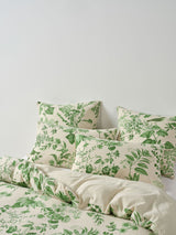 Quilt Cover Set - Lindy Linen House - Double Green