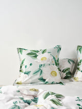 European Pillowcase - Loretta Linen House - 65cm x 65cm Green