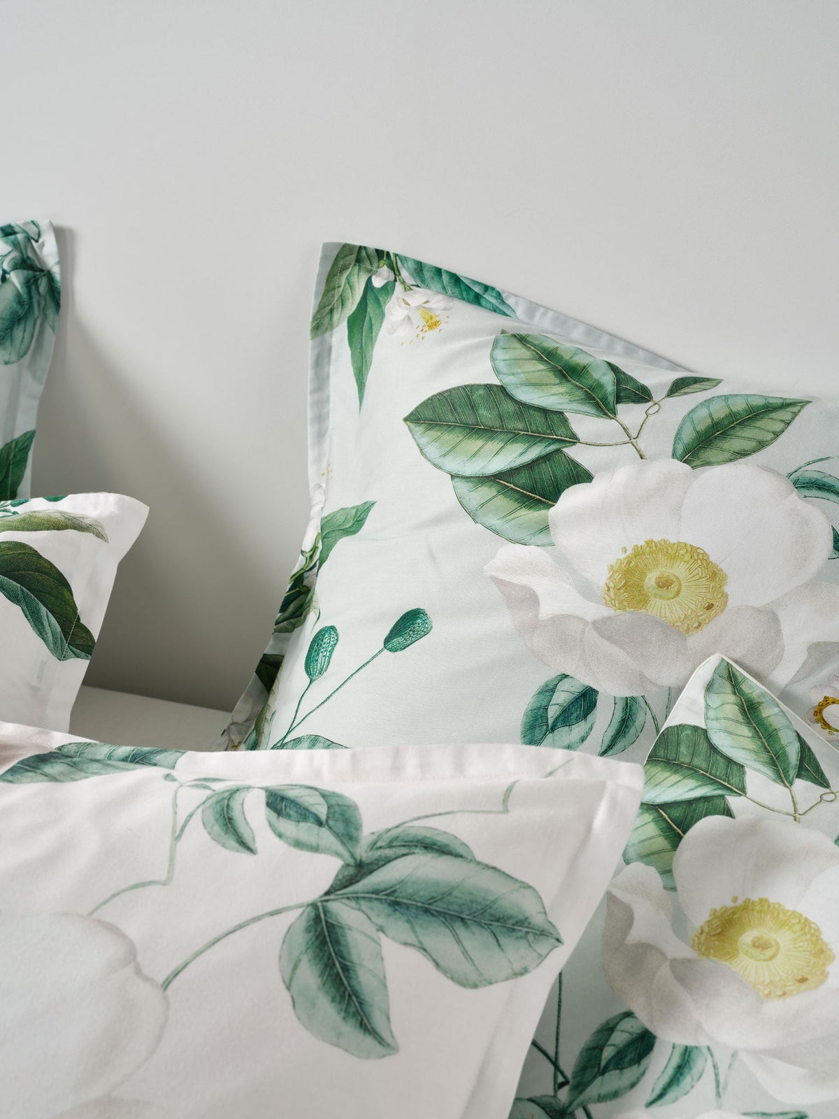 European Pillowcase - Loretta Linen House - 65cm x 65cm Green