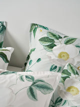 European Pillowcase - Loretta Linen House - 65cm x 65cm Green