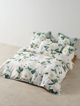 Quilt Cover Set - Loretta Linen House - Double White
