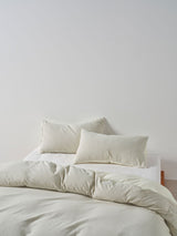Quilt Cover Set - Macey Artichoke Linen House - Queen Green