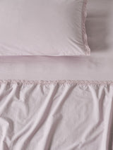 Sheet Set - 250 Thread Count Washed Organic Cotton Marion Lavender - King Purple