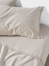 Sheet Set - 250 Thread Count Washed Organic Cotton Marion - King Natural