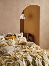 Quilt Cover Set - Marseille Linen House - Double Yellow