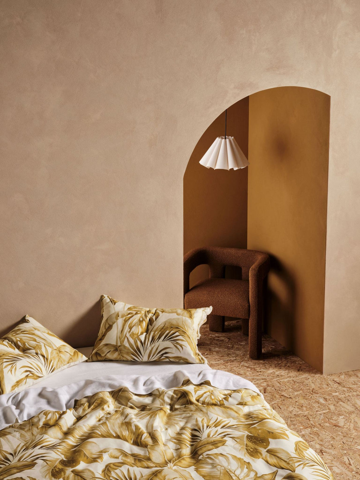 Quilt Cover Set - Marseille Linen House - Double Yellow