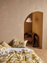 Quilt Cover Set - Marseille Linen House - Double Yellow