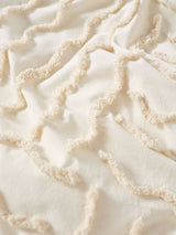 Quilt Cover Set - Metung Latte Linen House - Queen Natural