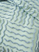 Quilt Cover Set - Metung Mint Linen House - Queen Green