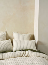 Quilt Cover Set - Millbrooke Linen House - Queen Natural
