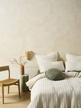 Quilt Cover Set - Millbrooke Linen House - Queen Natural