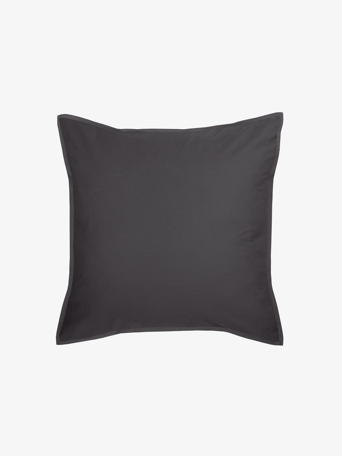 European Pillowcase - 400 Thread Count Bamboo Cotton Nara - 65cm x 65cm Charcoal