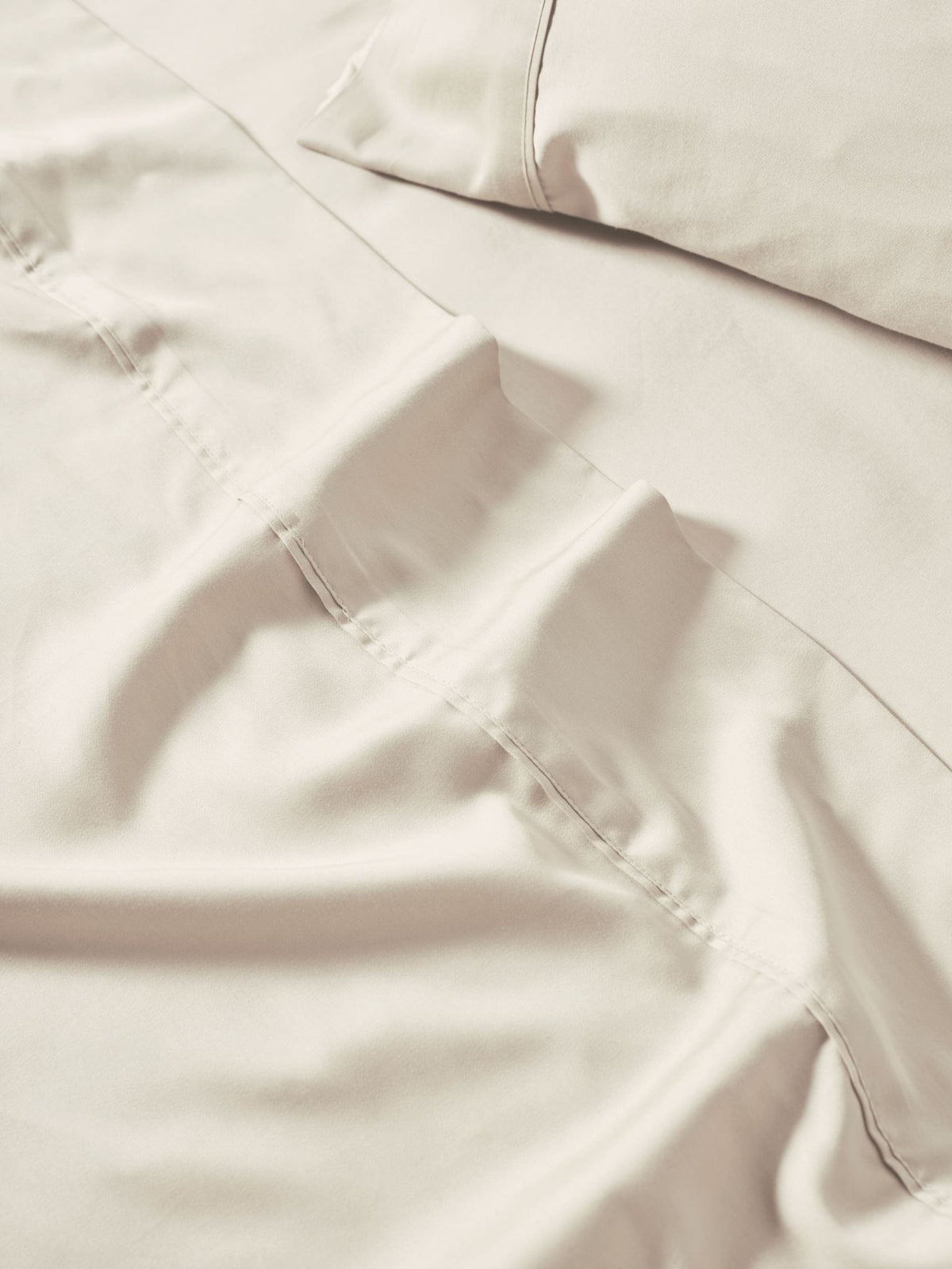 Sheet Set - 400 Thread Count Bamboo Cotton Nara - Super King Natural