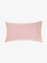 Pillowcase - 400 Thread Count Bamboo Cotton Nara Rose Linen House - King Pink