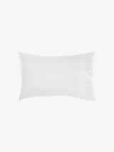 Pillowcase 400 Thread Count Bamboo Cotton Nara Linen House - Standard White