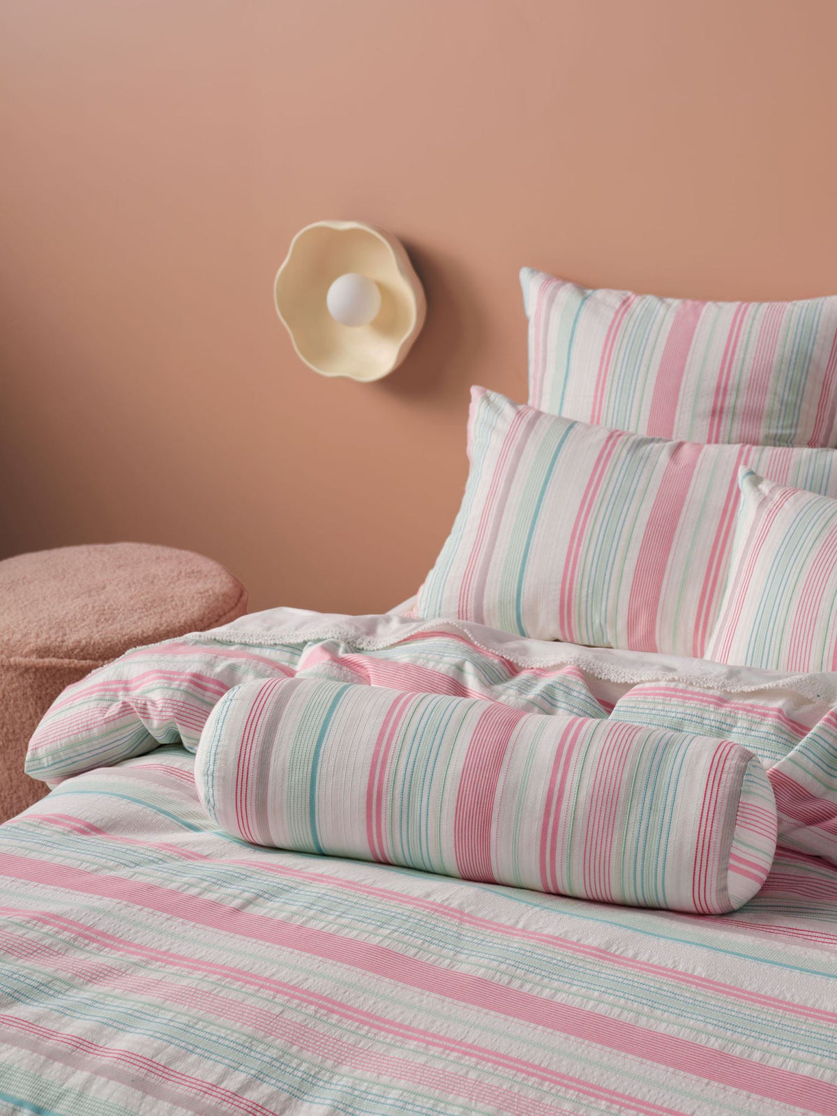Cushion - Otillo 60X18cm Linen House - 60cm x 18cm Pink