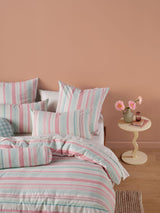 Quilt Cover Set - Otillo Linen House - Queen Pink