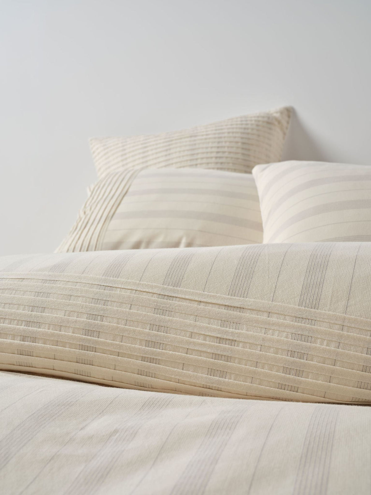 Quilt Cover Set - Pambula Linen House - King Natural