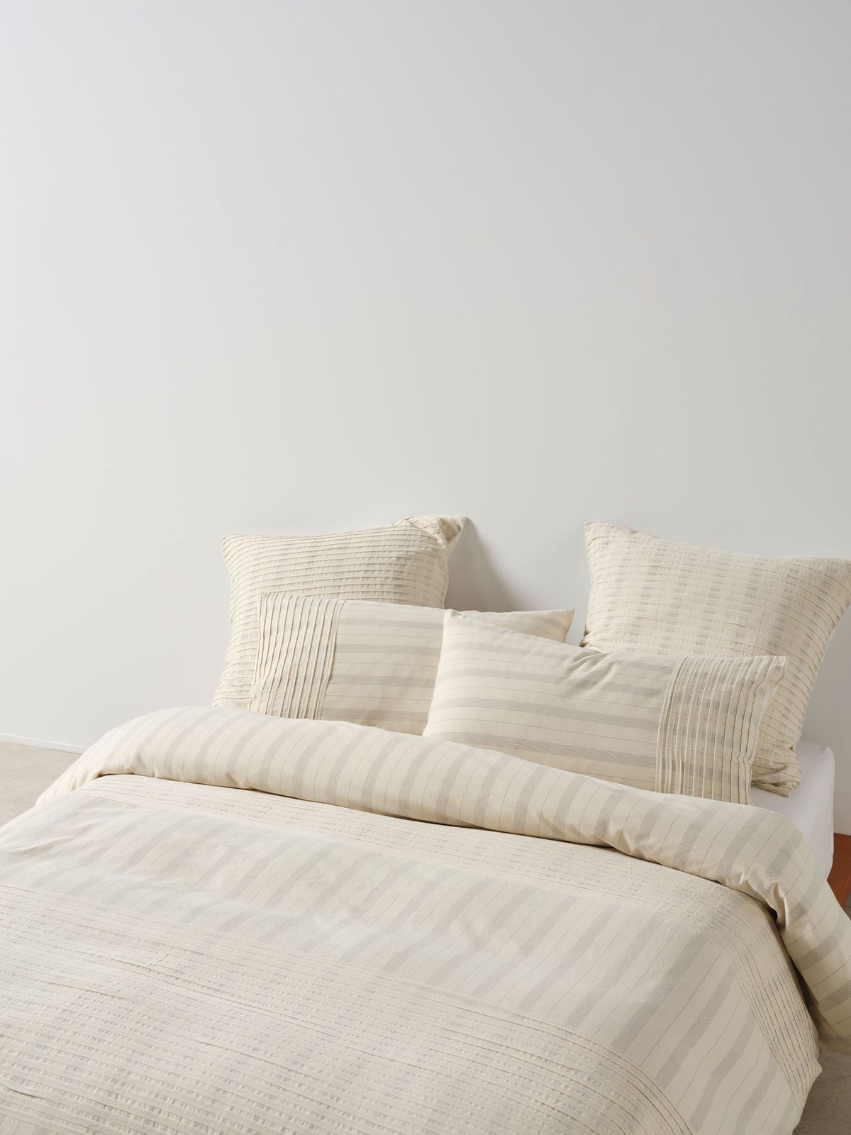Quilt Cover Set - Pambula Linen House - Double Natural