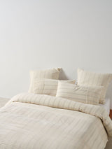 Quilt Cover Set - Pambula Linen House - King Natural
