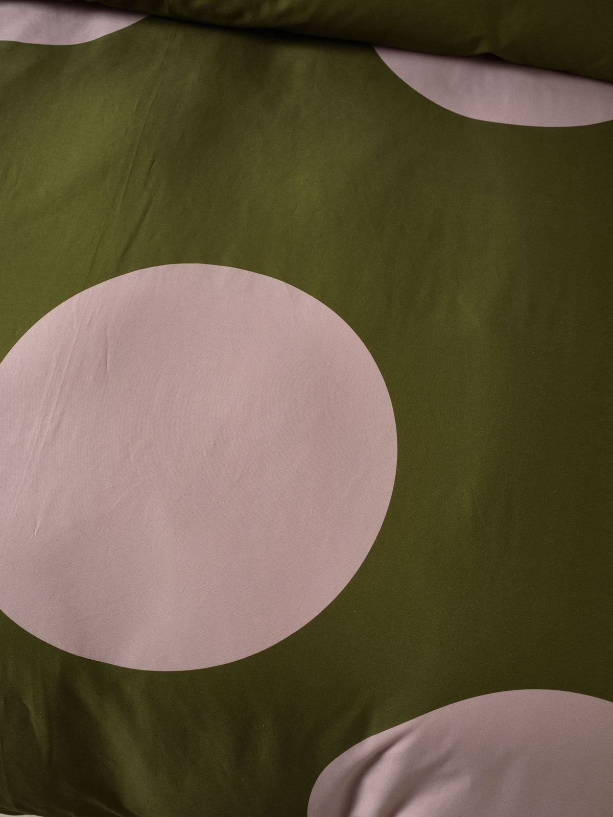 Quilt Cover Set - Pluto Olive Linen House - Double Green