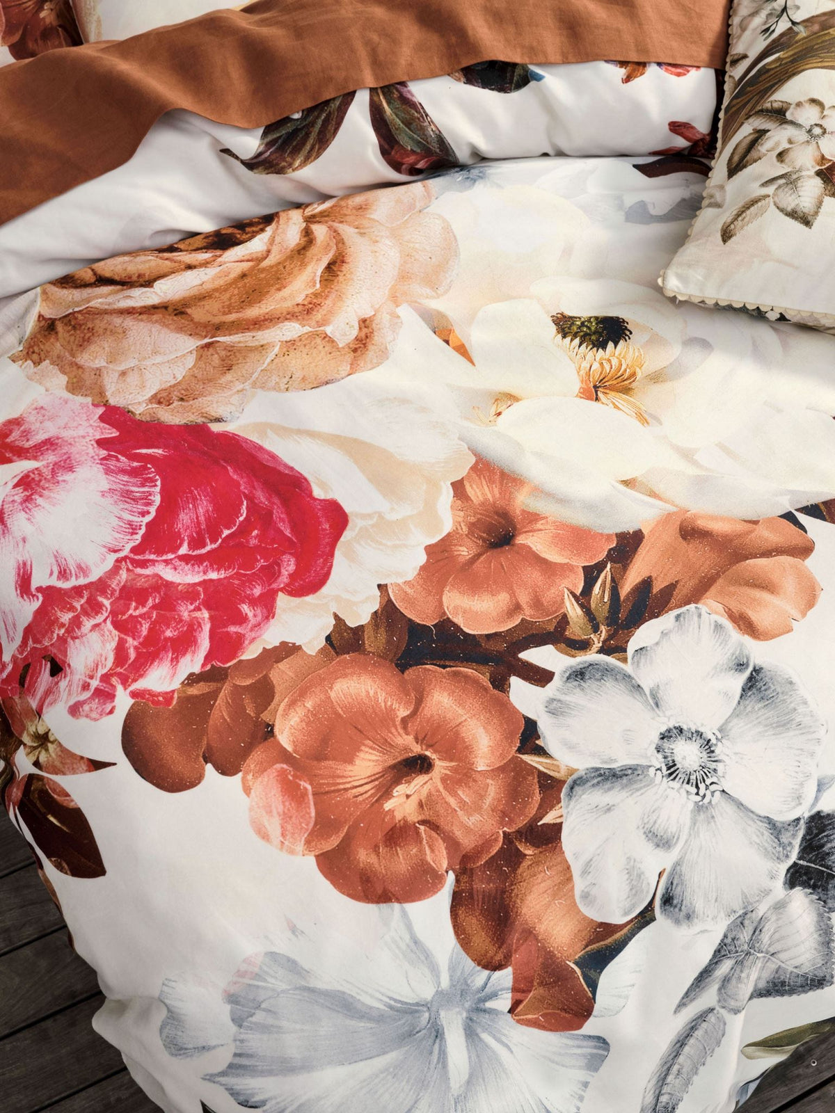 Quilt Cover Set - Primavera Linen House - Double Multi