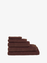 Bath Towel - Reed Chocolate Linen House - 69cm x 139cm Brown