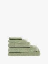 Hand Towel - Reed Seagrass Linen House - 40cm x 71cm Green