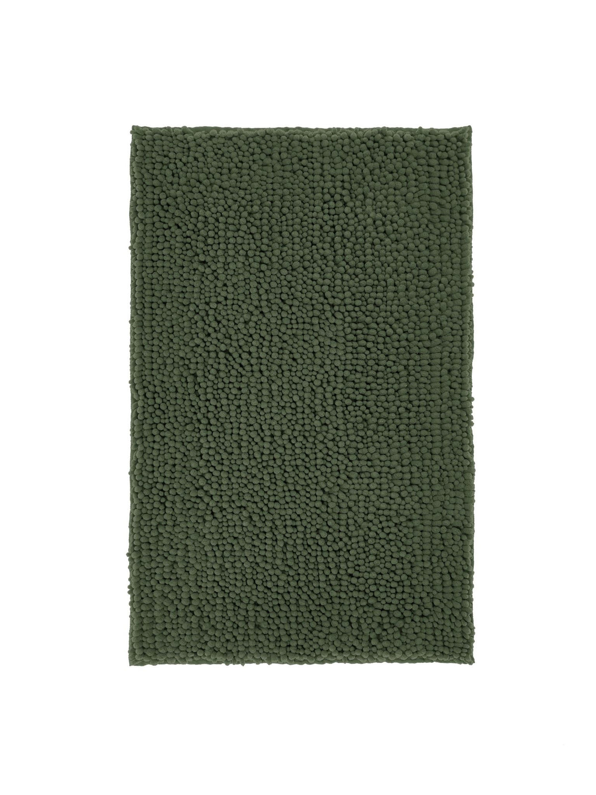 Bath Mat - Reed Toggle Evergreen Linen House - 50cm x 80cm Green