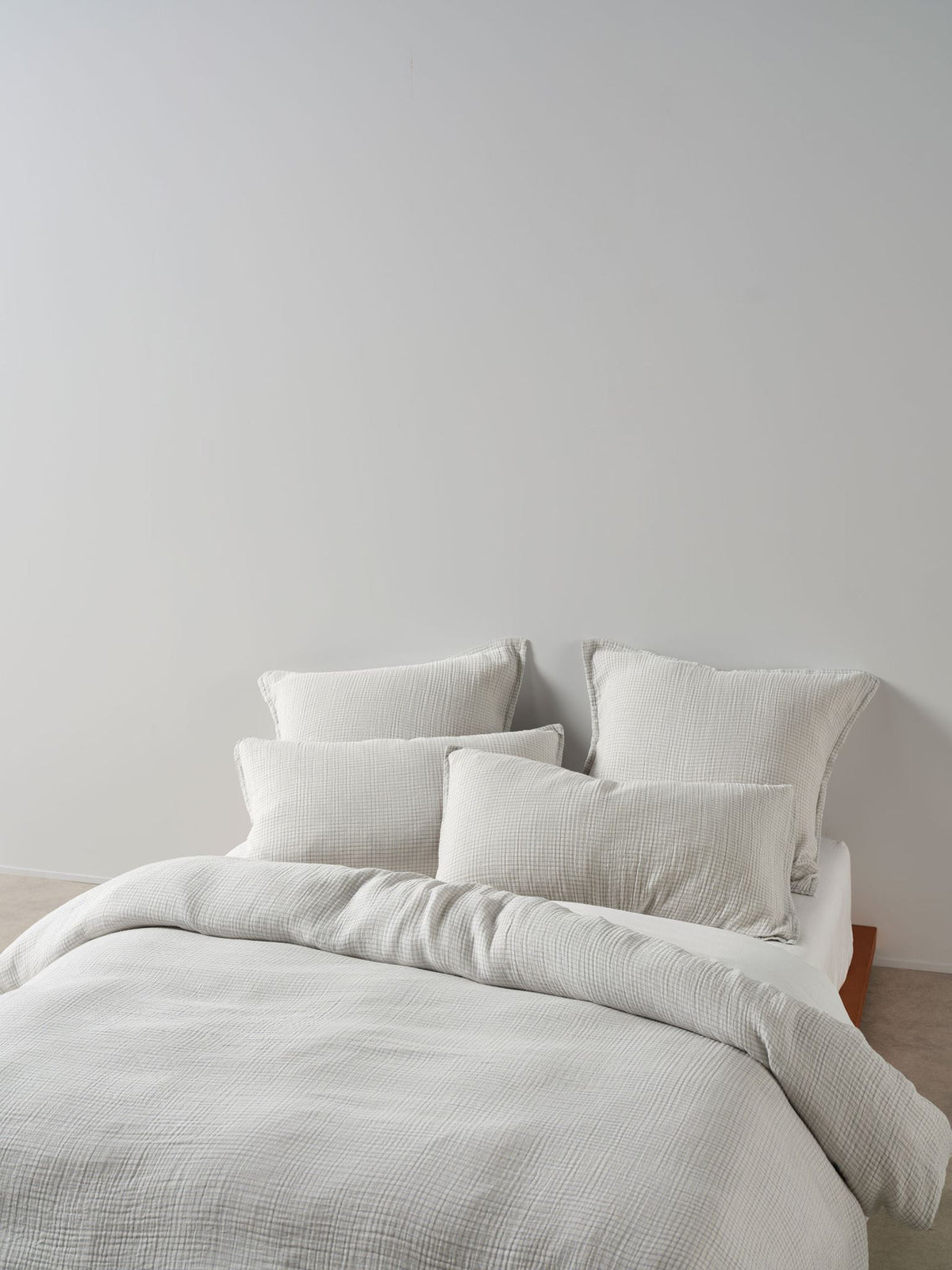 Quilt Cover Set - Rohan Linen House - Super King Blue