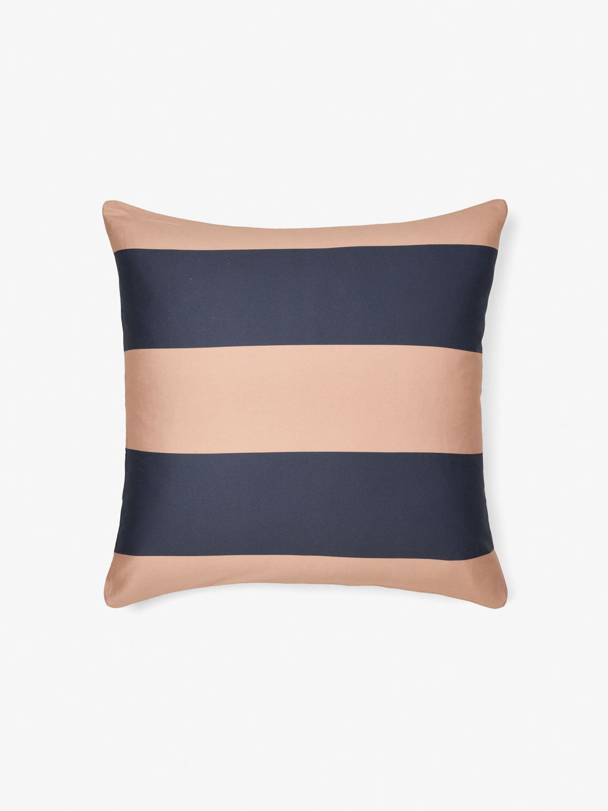 European Pillowcase - Rugby Stripe Bluestone Linen House - Blue