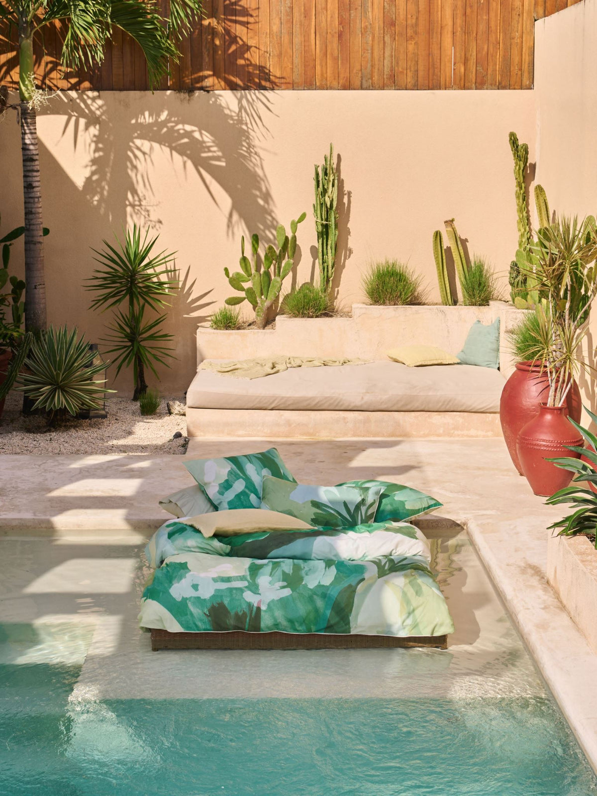 Quilt Cover Set - San Andreas Linen House - Double Green