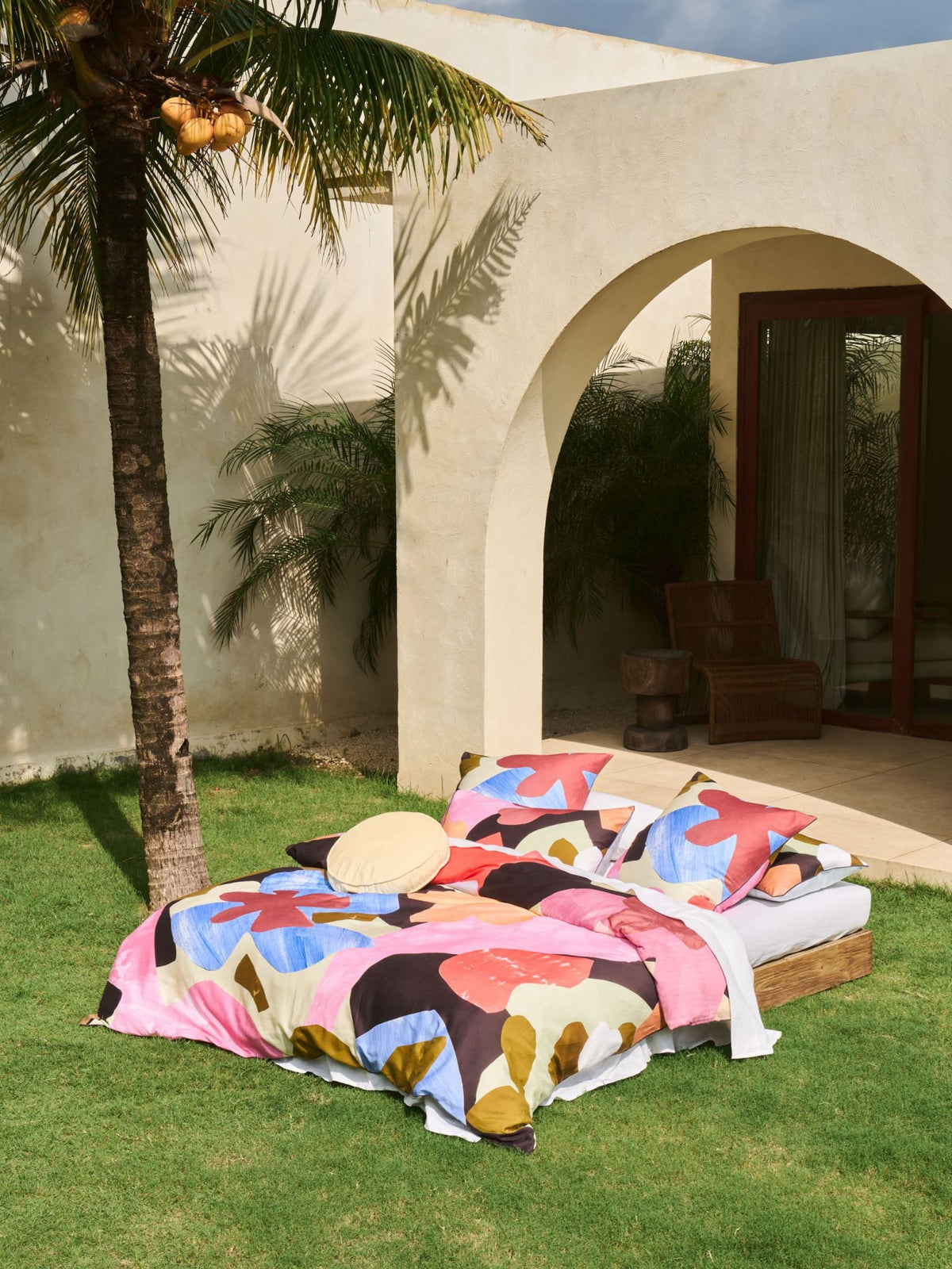 Quilt Cover Set - Glinda Linen House - Double Multi