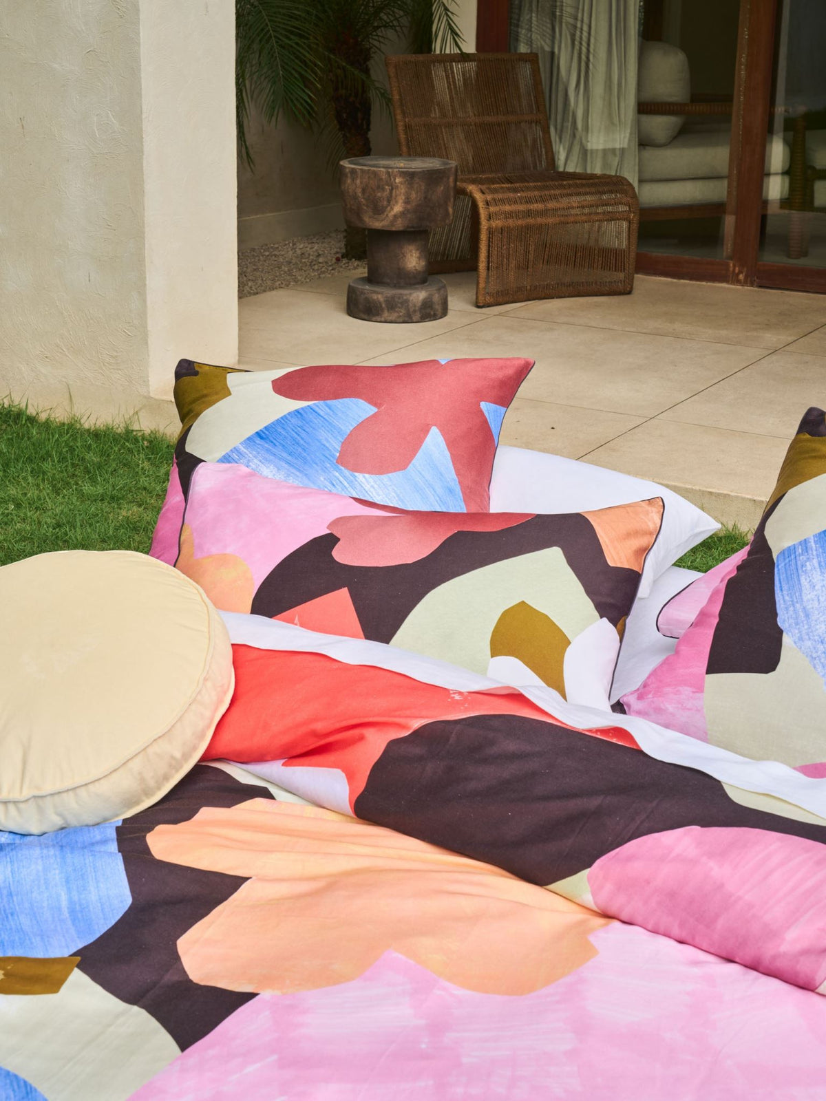 Quilt Cover Set - Glinda Linen House - Queen Multi