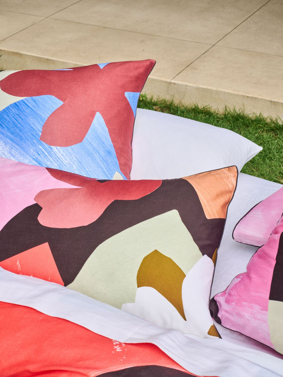 Quilt Cover Set - Glinda Linen House - Double Multi