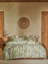 Quilt Cover Set - Eppalock Linen House - Queen Green