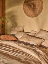 European Pillowcase - Currumbin Linen House - 65cm x 65cm Orange