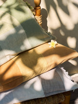 Cushion - Allenvale Seafoam 40X60cm Linen House - 40cm x 60cm Green